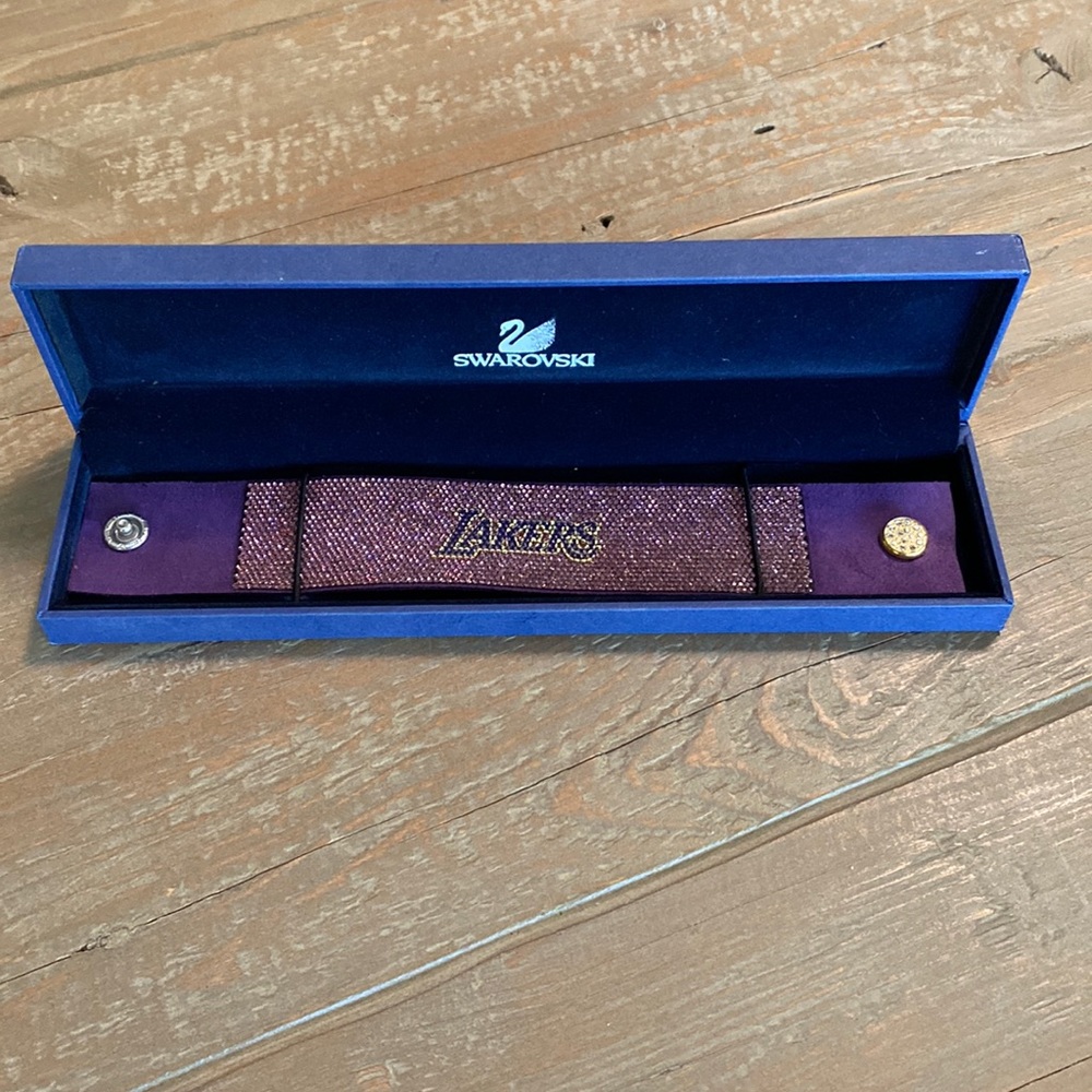Swarovski Lakers Crystal Bracelet